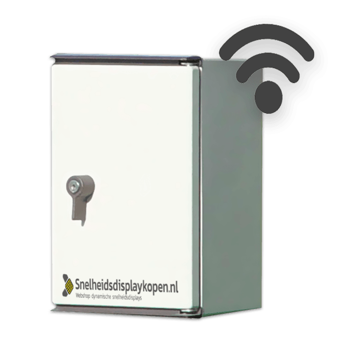 Verkeersteller draadloos met radar - TSD7 - 12V - Bluetooth