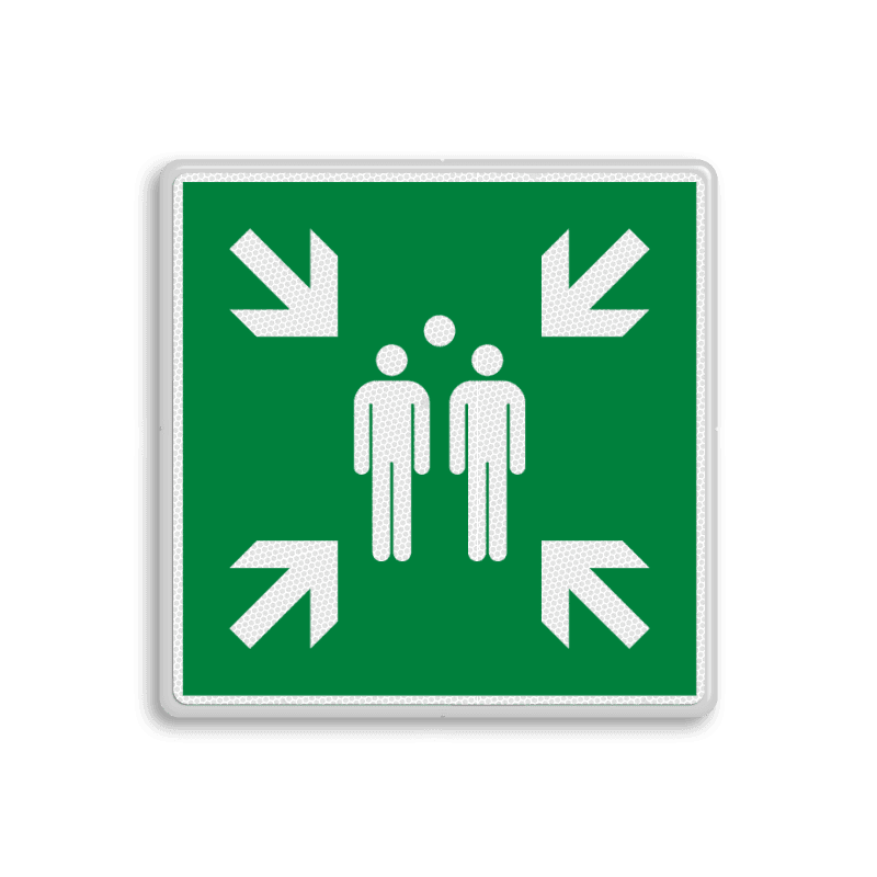 Verzamelplaats BHV bord - Verzamelpunt