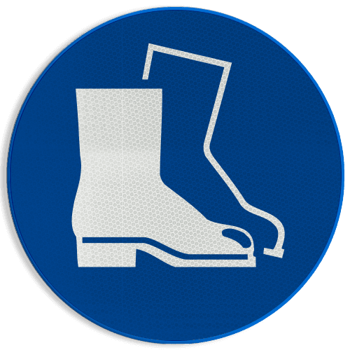 Veiligheidsbord M008 - Veiligheidsschoenen verplicht