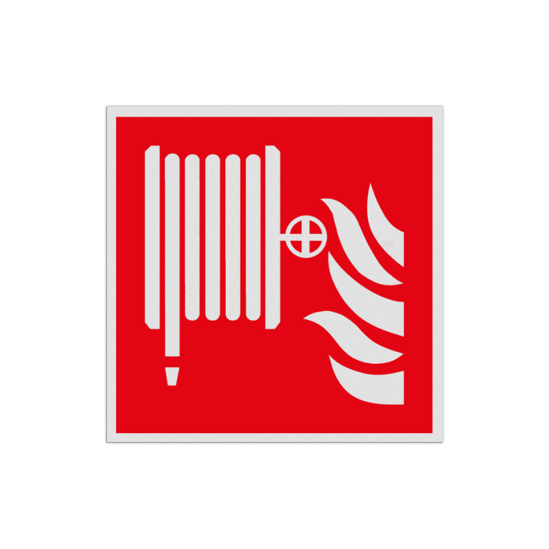 Pictogramme de sécurité F002 - Lance d’incendie