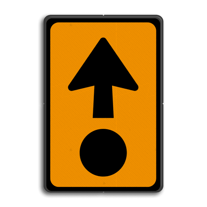 Verkeersbord RVV K14 - Gevaarlijke stoffen
