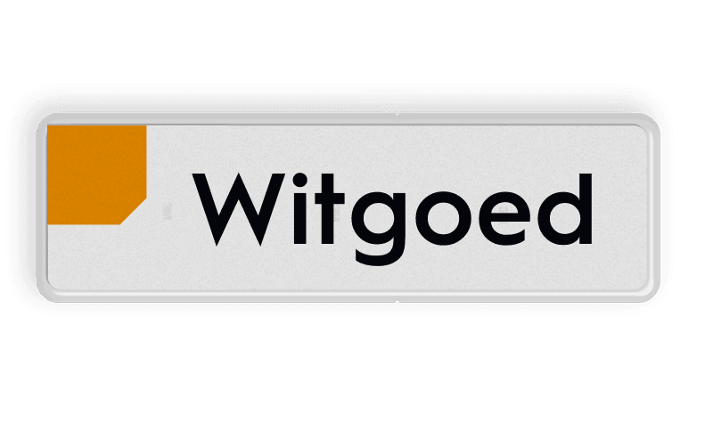 Informatiebord rechthoek - Blokker huisstijl