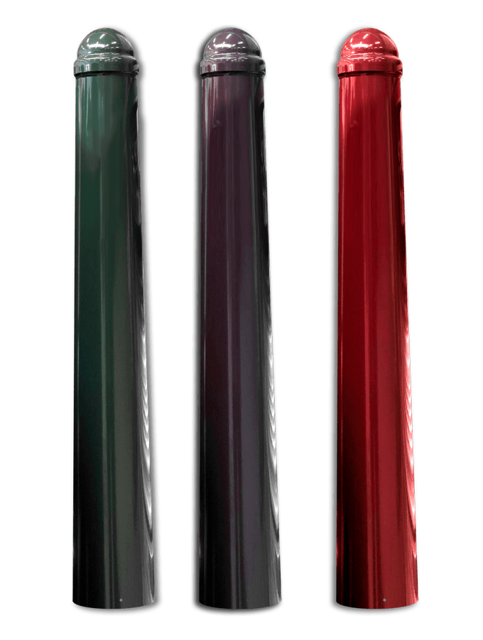 Potelet d’Amsterdam Ø168x750mm – Couleur au choix – Sans logo
