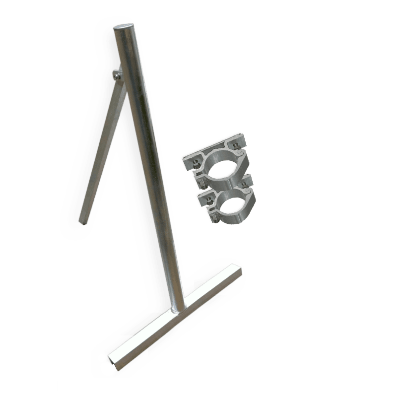 Verkeersbord standaard - aluminium ø48x1200mm + beugelset