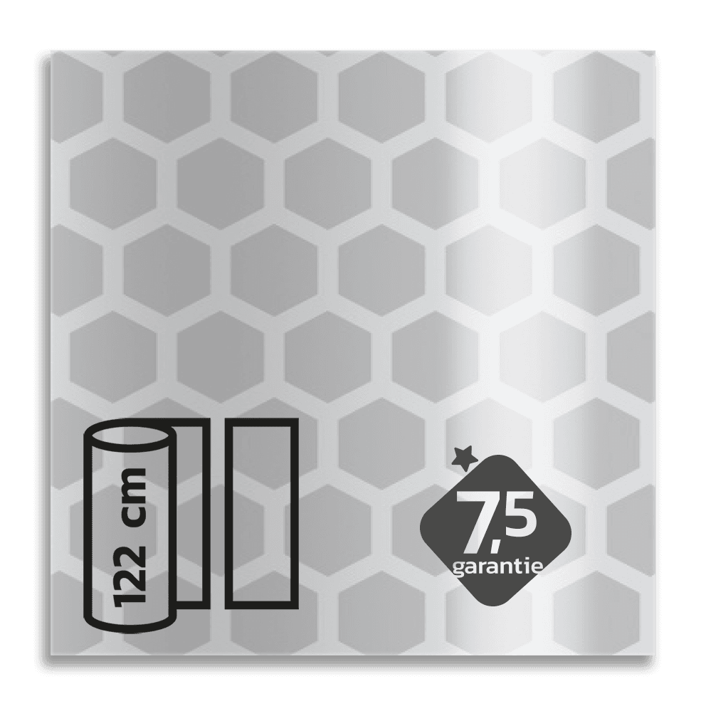 Classe 3 - Film réfléchissant flexible blanc V-8000 EVG métallisé - largeur 1220 mm