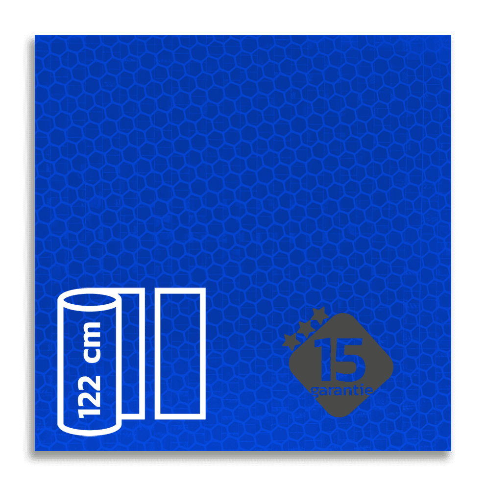 Classe 3 - Film réfléchissant bleu T-7505-B - largeur 1220 mm