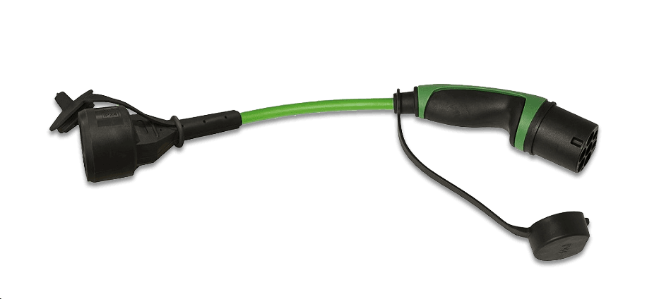 Adapter type 2 (mode 3) naar Schuko (230v)