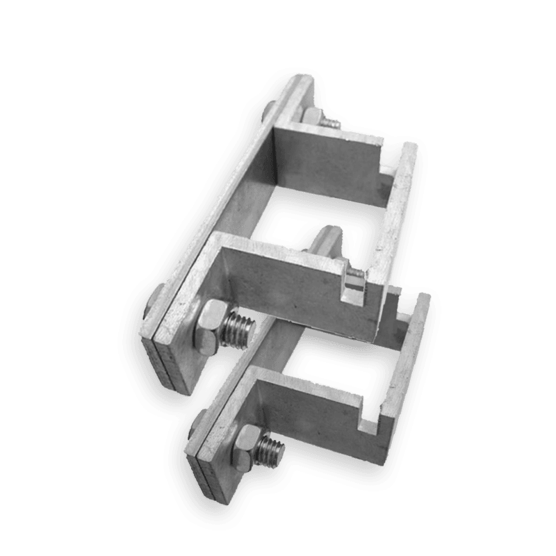 Kokerbeugel - set - 40x40mm - T2000