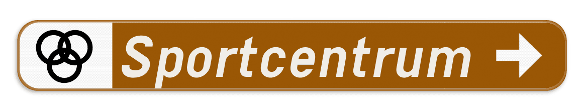 Verkeersbord SB250 F35 - Plaats voor toerisme of ontspanning - rechts + picto