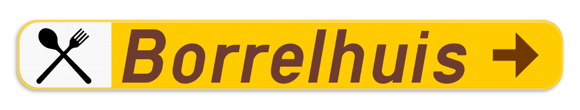 Verkeersbord SB250 F37 -Wegwijzer naar hotels, campings, restaurant - rechts + picto