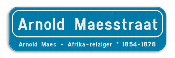 Gepersonaliseerd straatnaambord met ondertekst 700x200mm