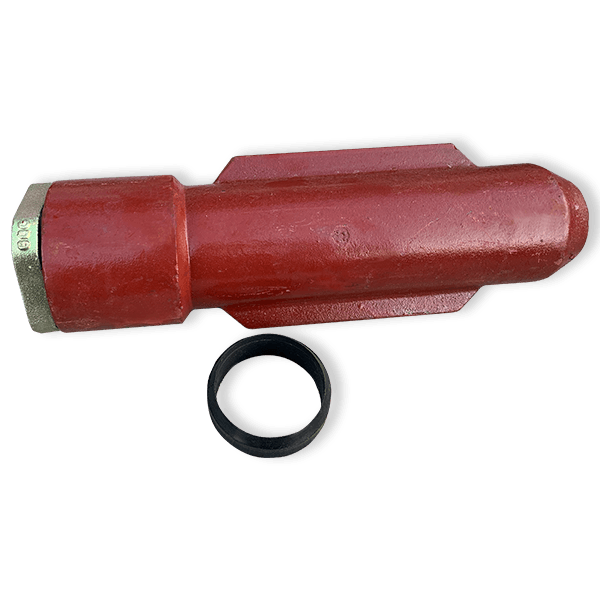 Bodemhuls gietijzer - voor paal Ø76mm