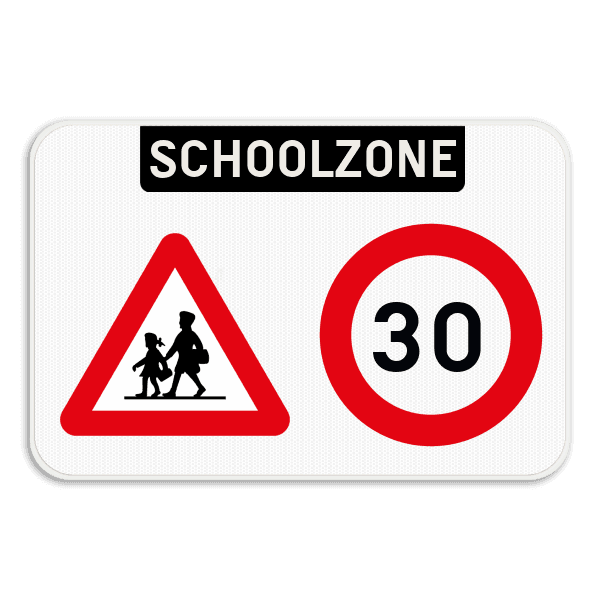 Informatiebord - Schoolzone - A23 - C43