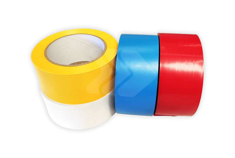 Ruban vinyle de marquage intérieur – 50 mm x 33 m – 5 coloris