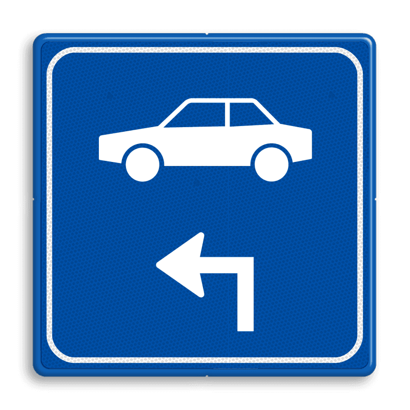Verkeersbord - Routeverwijzing auto
