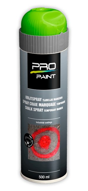 Spray de marquage temporaire à la craie verte – 500 ml