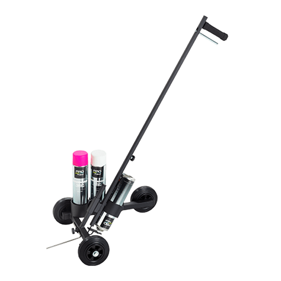 Chariot de marquage à 3 roues pour sprays de 500, 600 et 750 ml