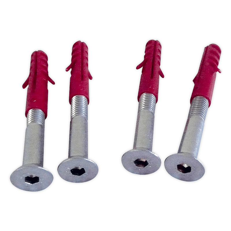 Bevestigingset type 1 - M8x80mm t.b.v. vloermontage (set 4 stuks)