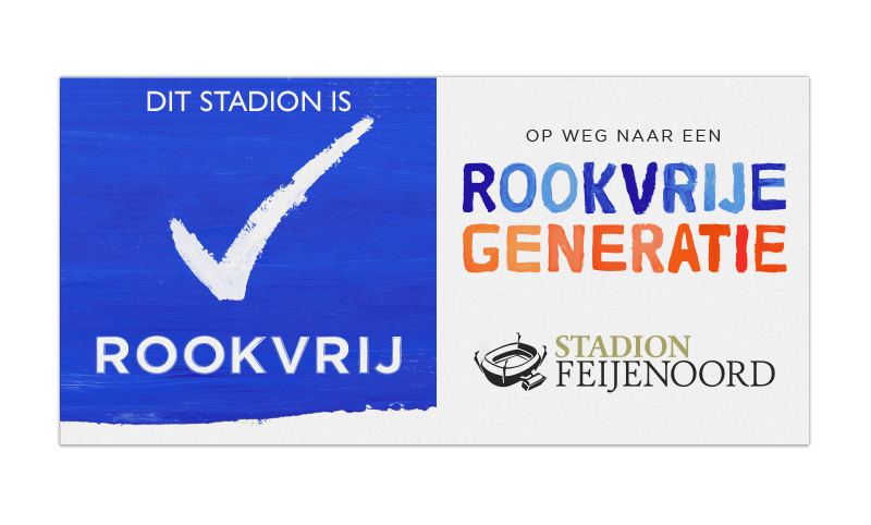 Vlak paneel basic - Rookvrije Generatie