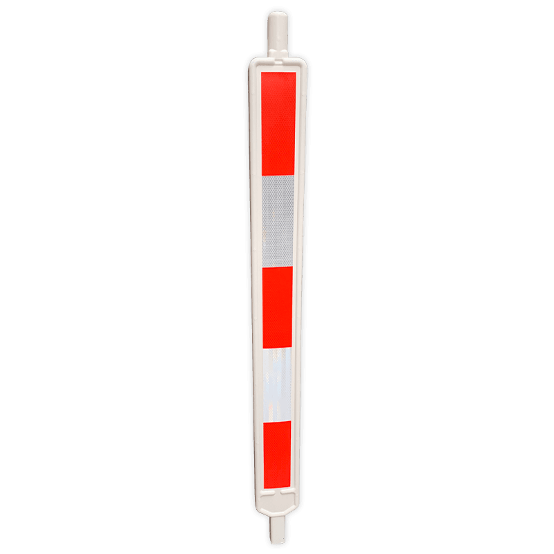 Baken Sb250 2c rood wit (dubbelzijdig reflecterend klasse 3)