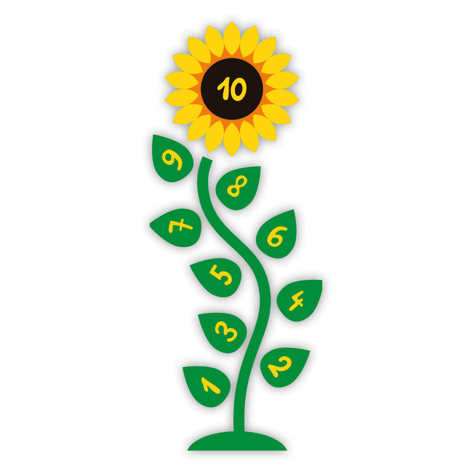 Marquage thermoplastique - Marelle tournesol - 3200x1500mm