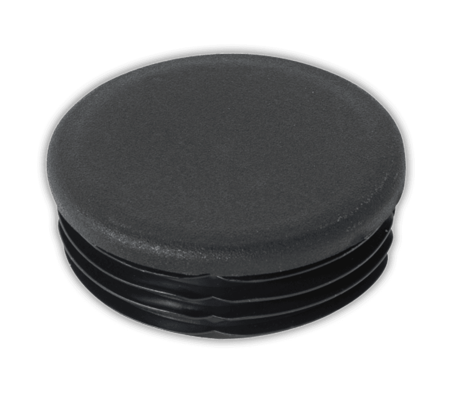 Capuchon en plastique Ø76mm - noir