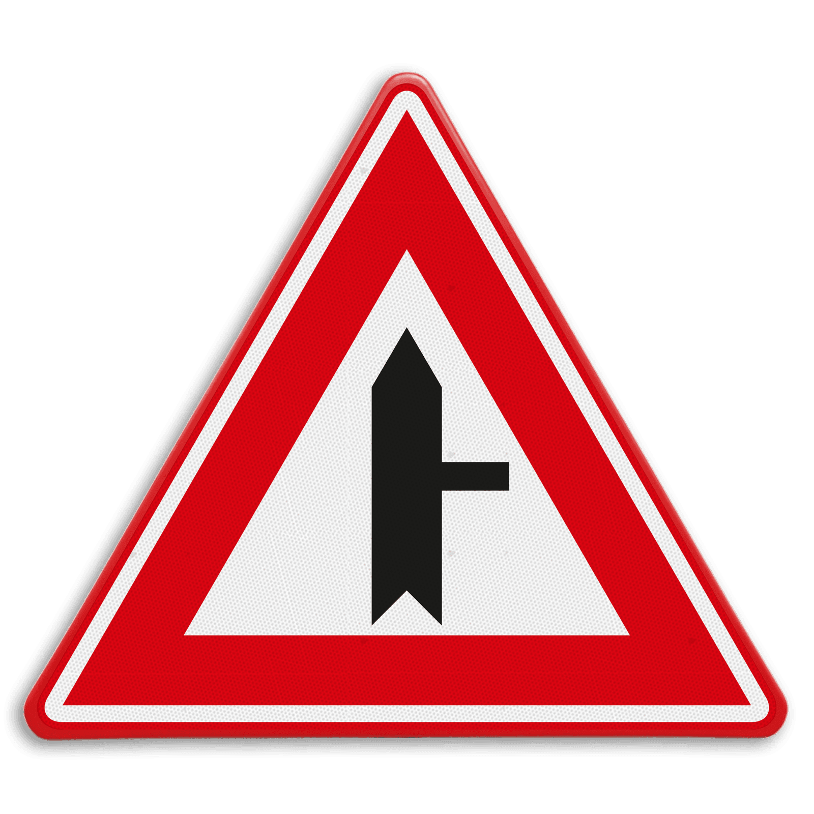 Verkeersbord RVV B05 - Voorrangskruispunt weg van rechts