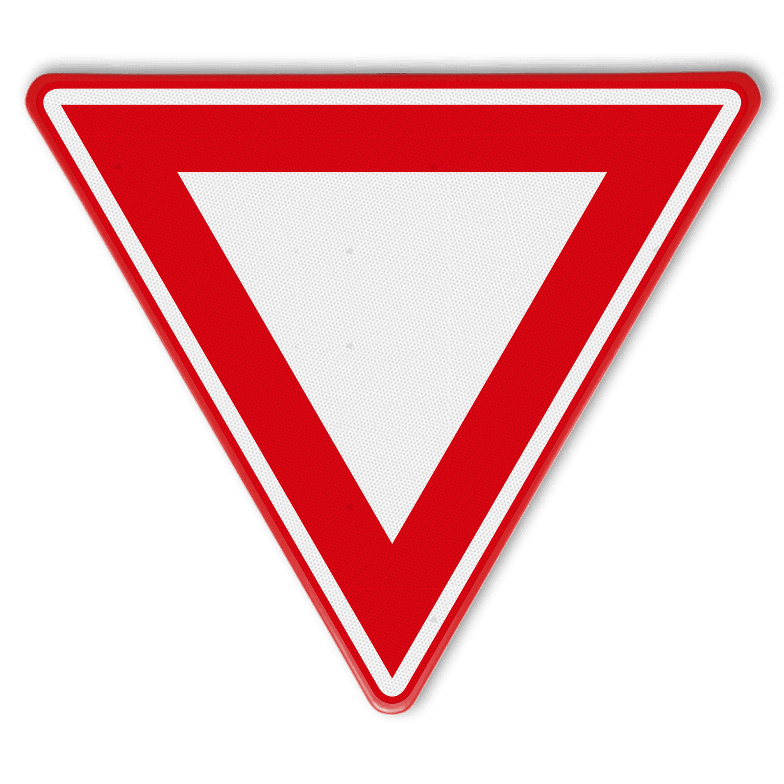 Verkeersbord RVV B06 - Voorrangskruising - verleen voorrang