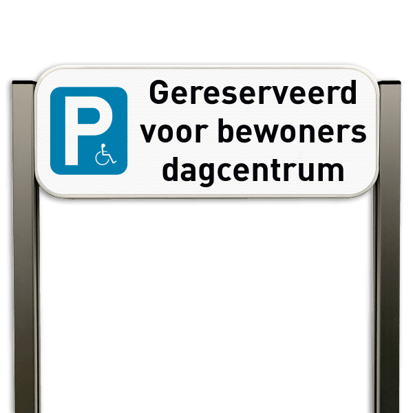 Parkeerbord mindervaliden type TS