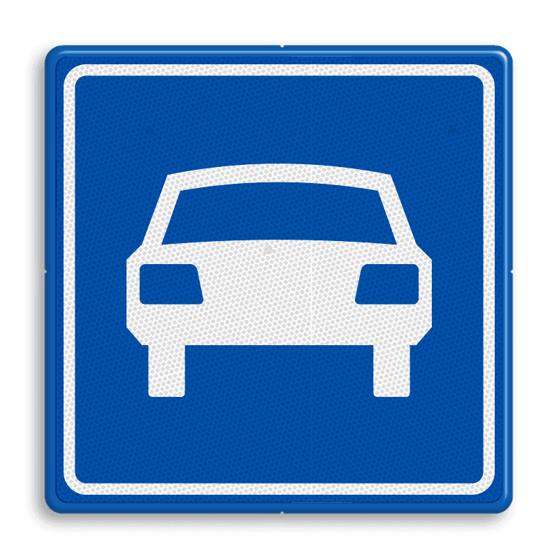 Verkeersbord RVV G03 - Autoweg