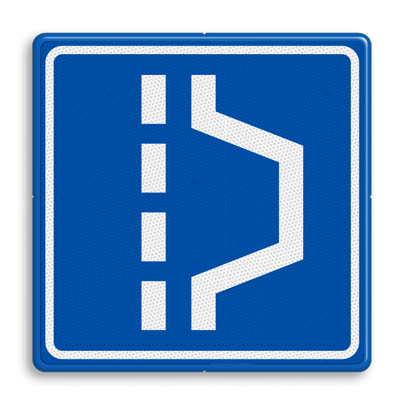 Verkeersbord RVV L14 - Vluchthaven