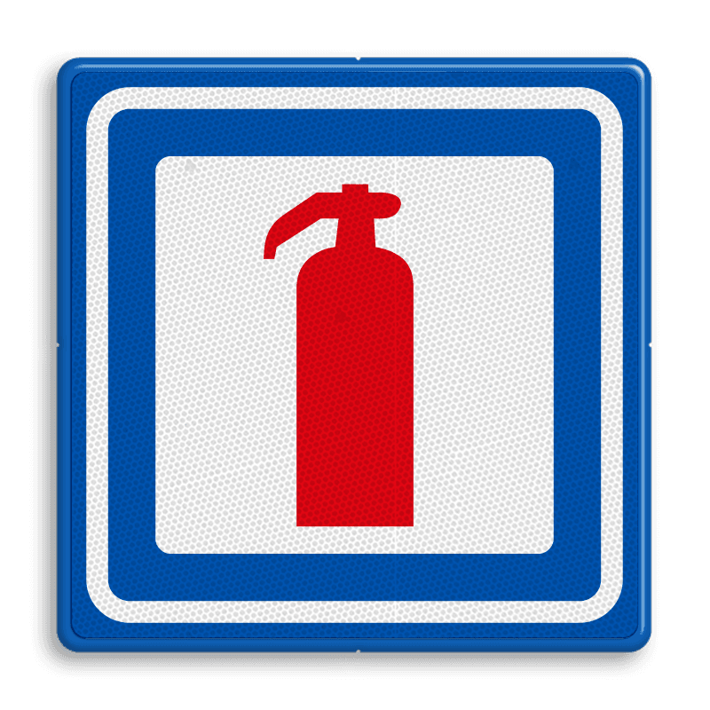 Verkeersbord RVV L17 - Brandblusapparaat
