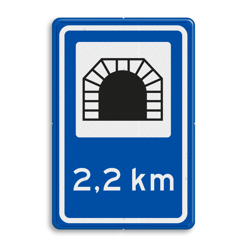 Verkeersbord RVV L13 - Verkeerstunnel