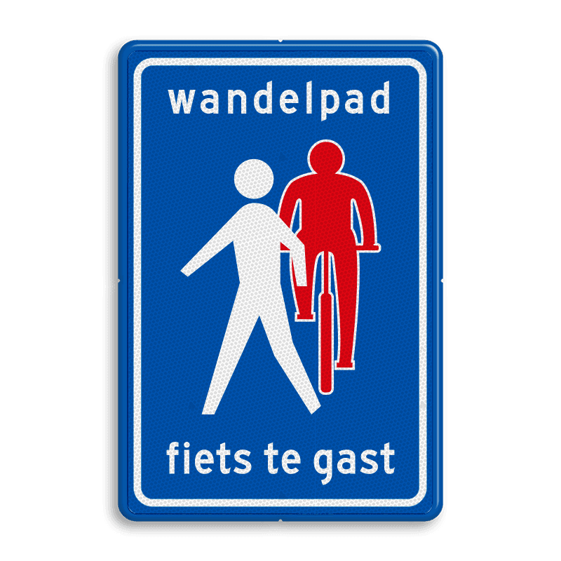 Verkeersbord RVV L55b - Wandelpad