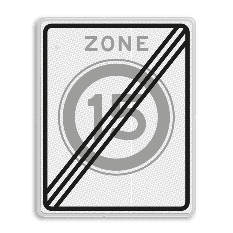 Verkeersbord RVV A02-15 zbe