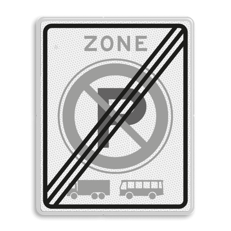 Verkeersbord RVV E201ze