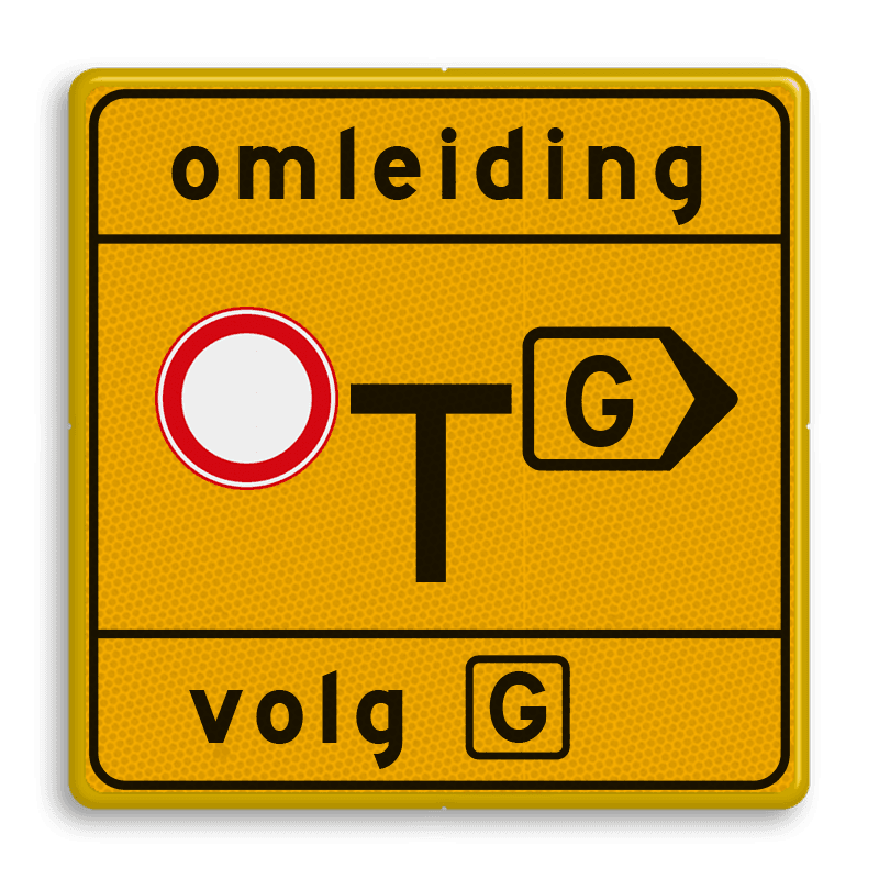 Omleidingsbord - Speciaal ontwerp