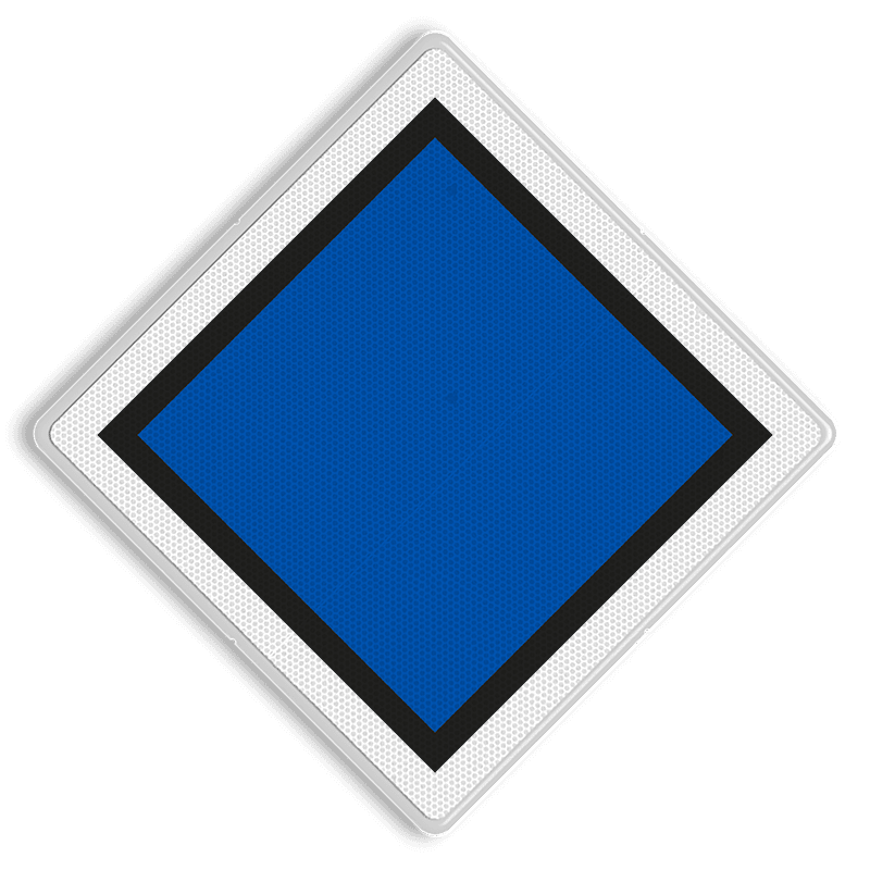 Halteringsbord - 9.01 - Reflecterend