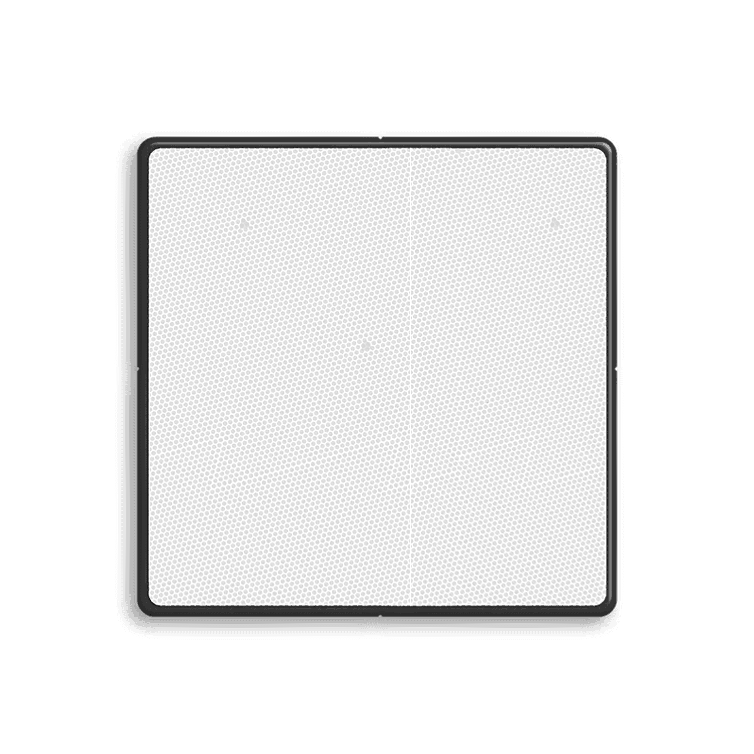 Bord met 1 Reflectorplaat - RS 251 - 200x200mm - Reflecterend