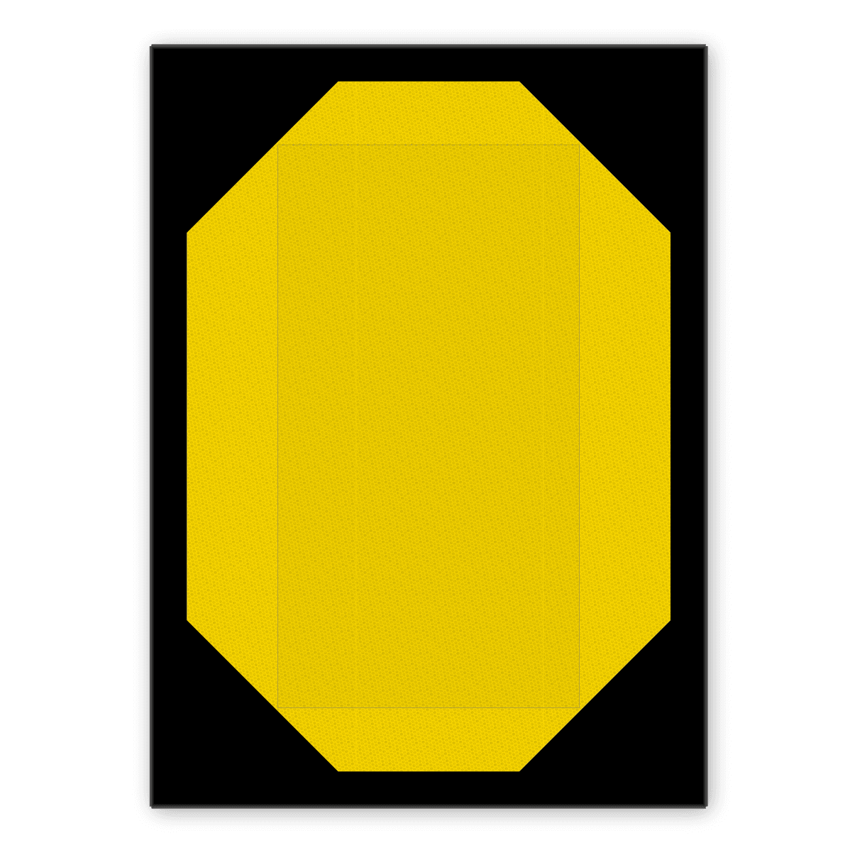 Tijdelijk snelheidsbord - RS 325b - 555x760mm - Reflecterend en met magnetisch vlak