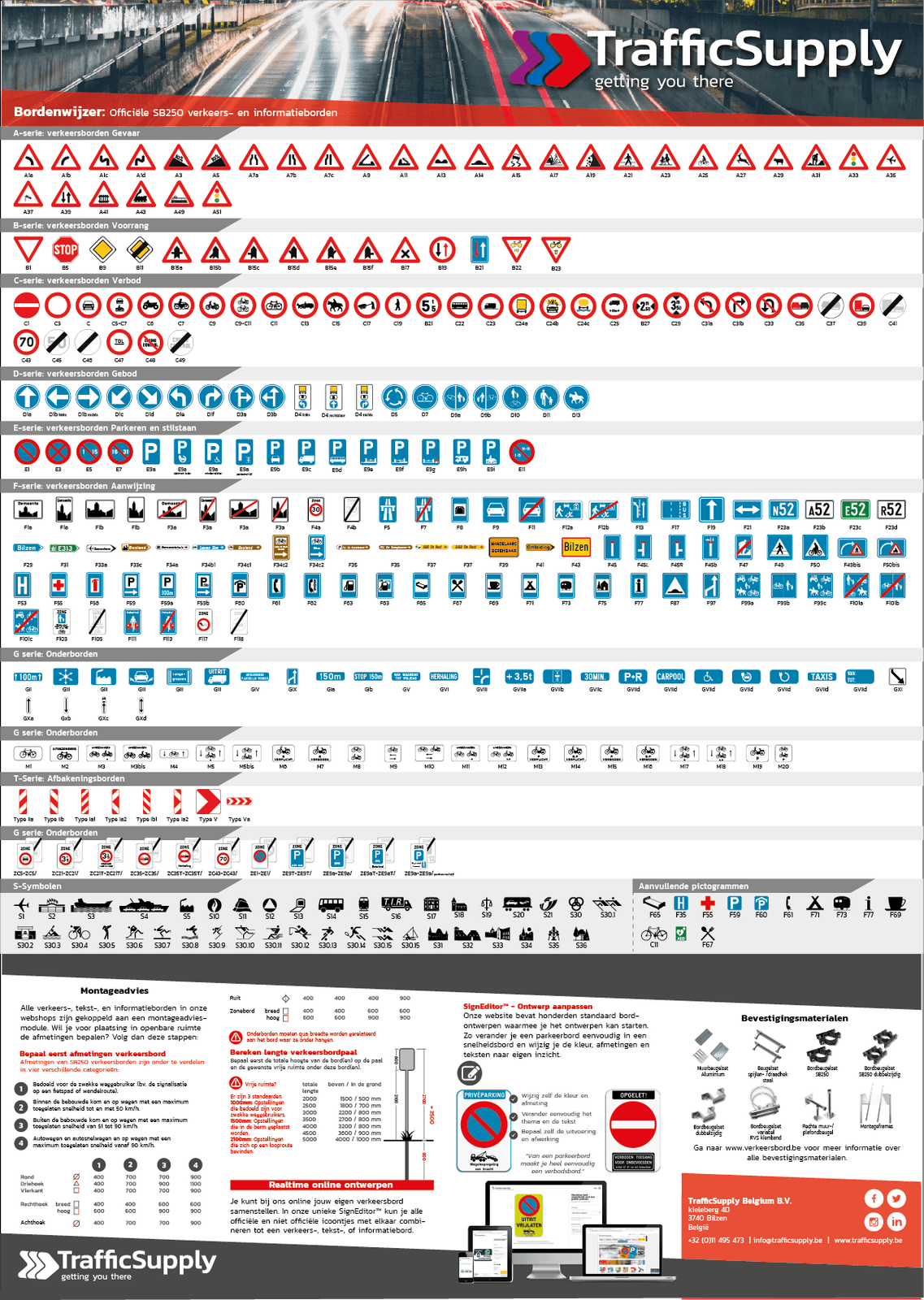 Bordenposter 2025 - A2 formaat (420 x 594 mm)