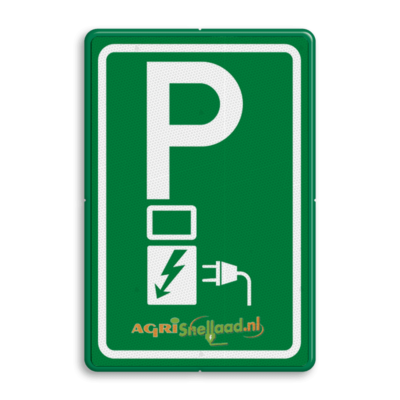 Verkeersbord RVV E08o - oplaadpunt AgriSnellaad- BE04a