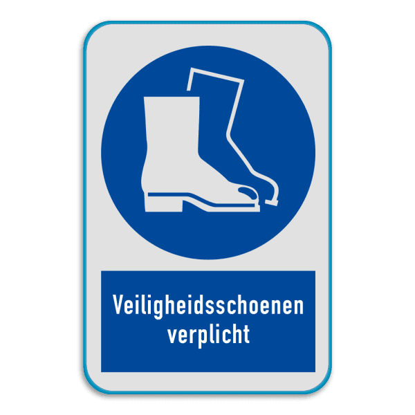 Veiligheidsbord - M008 - Veiligheidsschoenen verplicht
