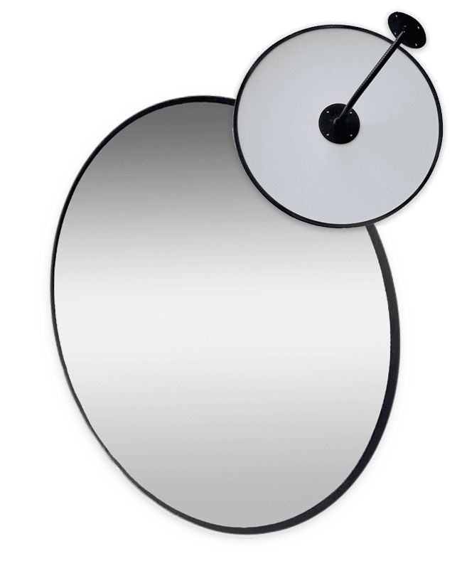 Binnenspiegel rond 800mm