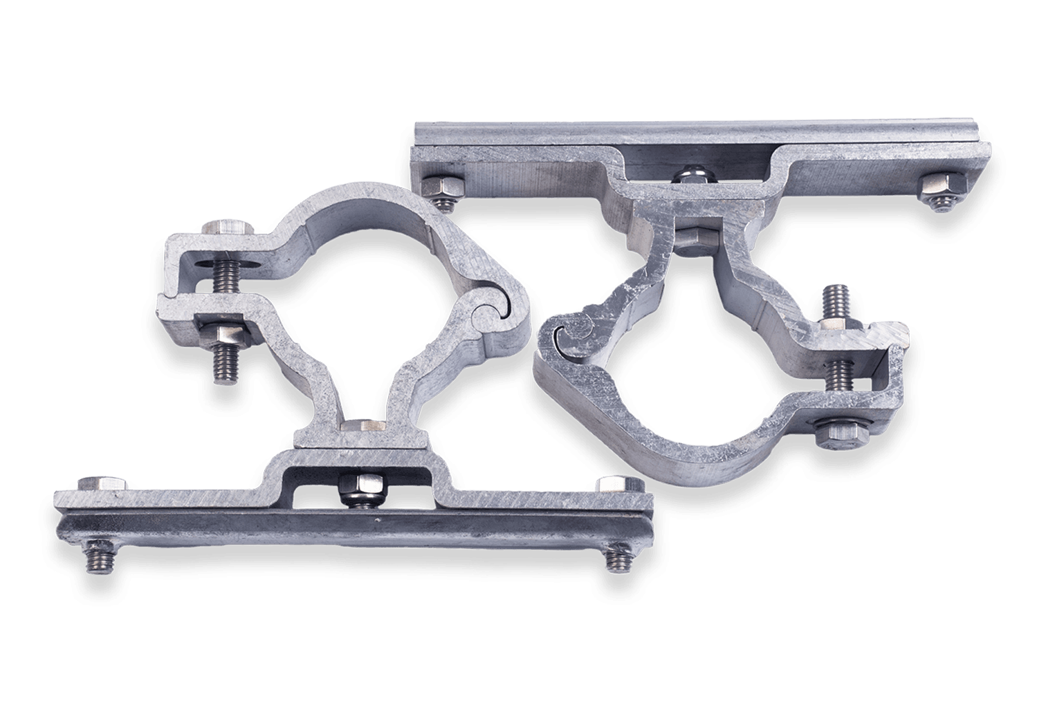 Draaibare bordbeugel 360° standaard (set 2 stuks) - Ø48mm