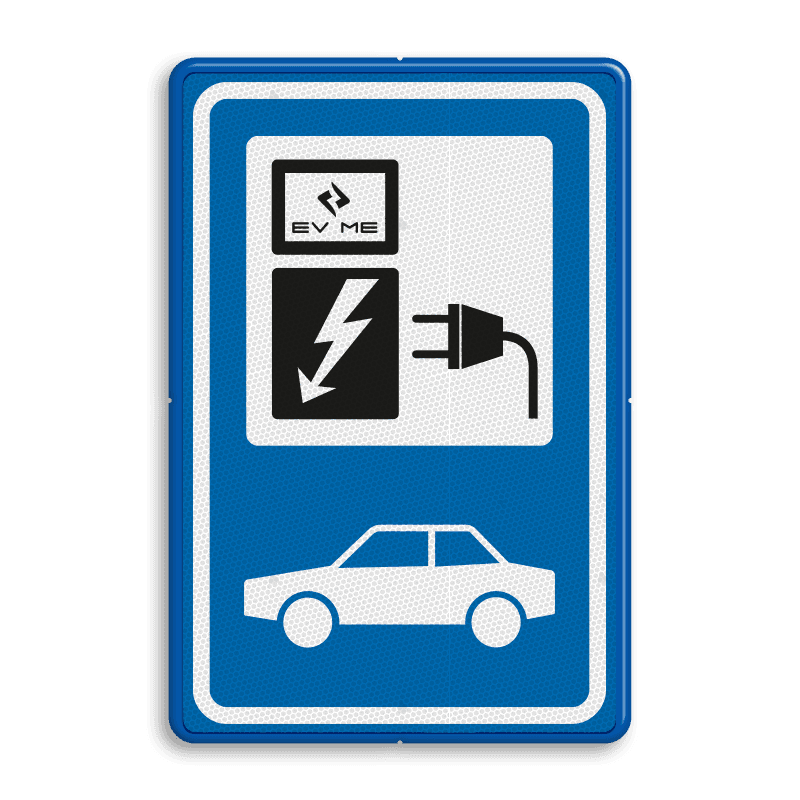 Verkeersbord  BW101_SP19 - EV ME met logo