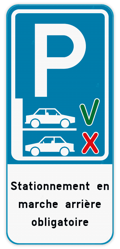 Panneau de stationnement