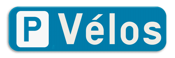 Panneau de stationnement - vélos