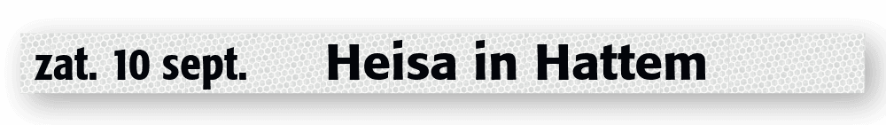 Evenementensticker - Visit Hattem - 1840x130mm