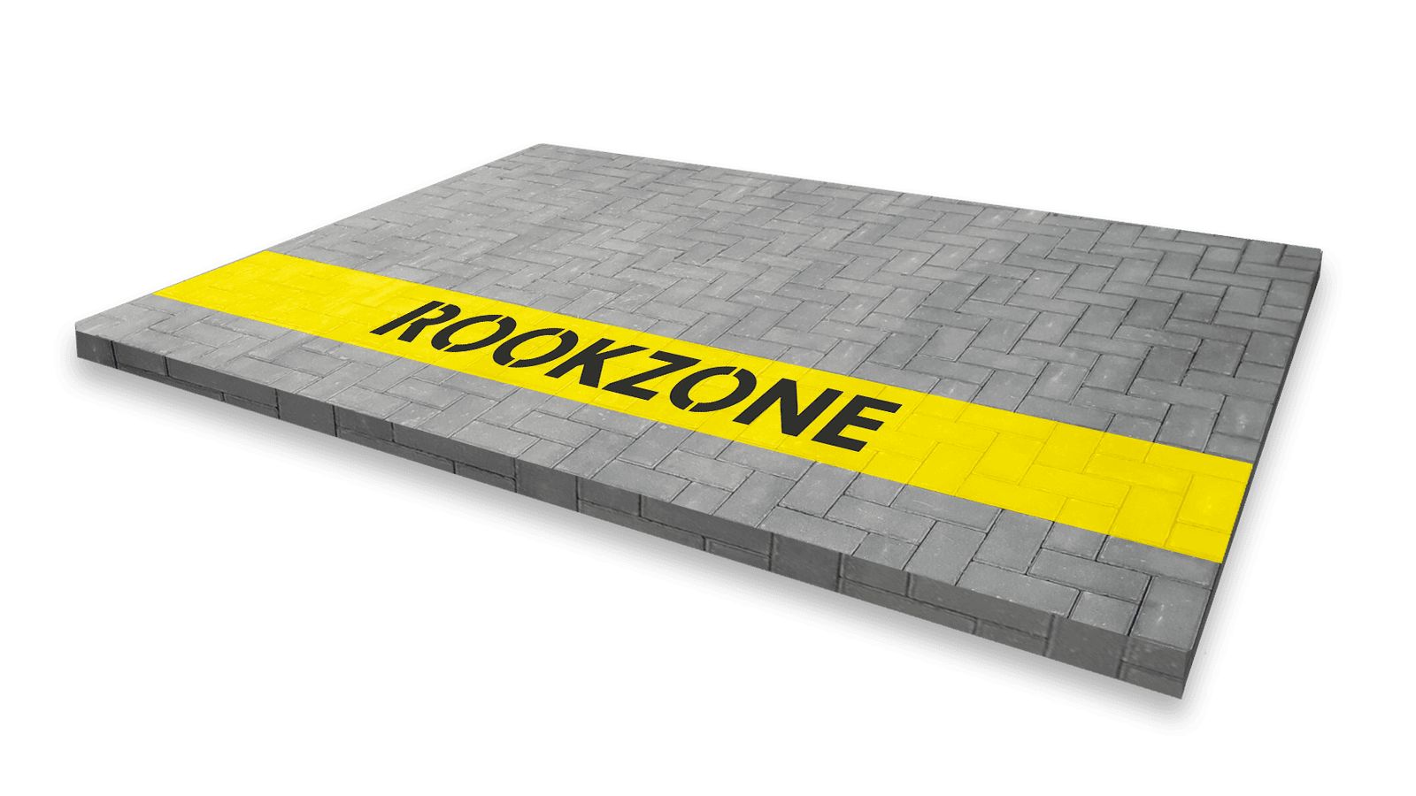Wegmarkering wegenverf -  Rookzone